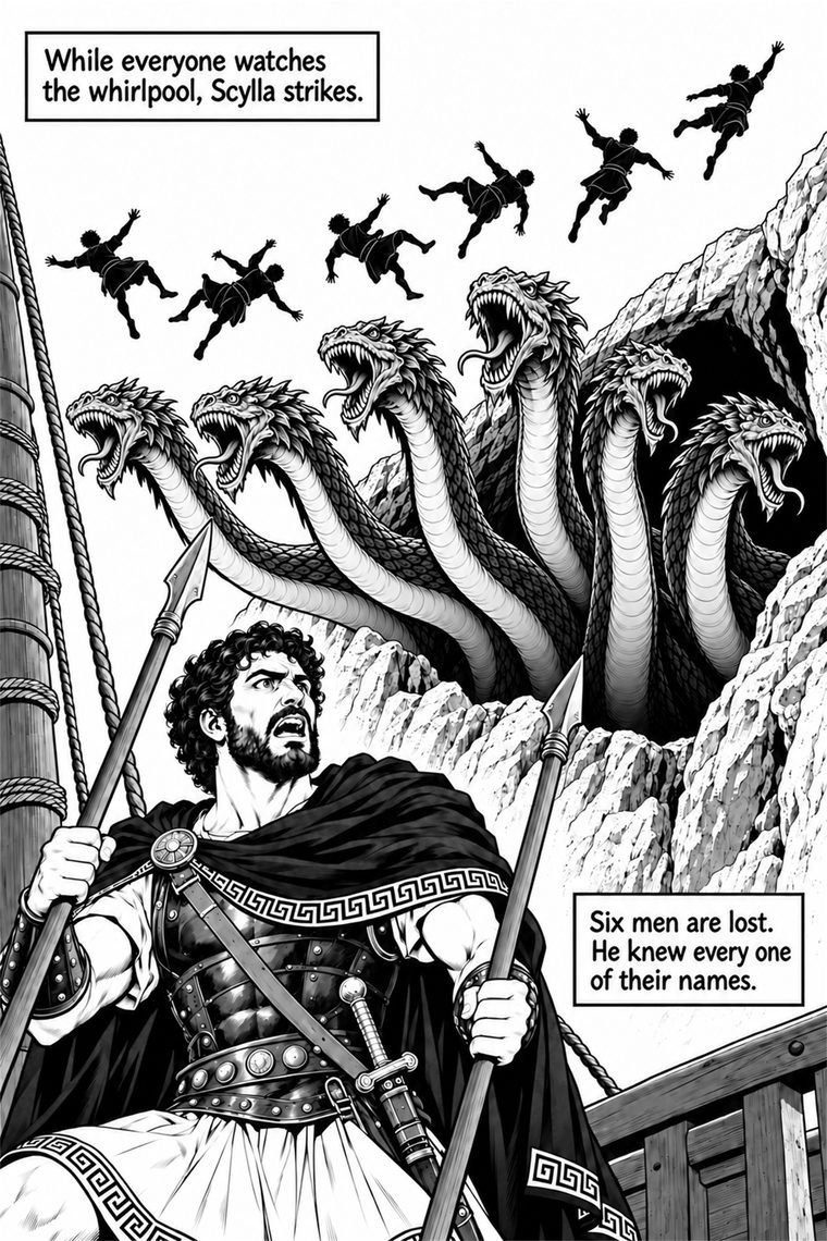 A page from the Scylla episode.